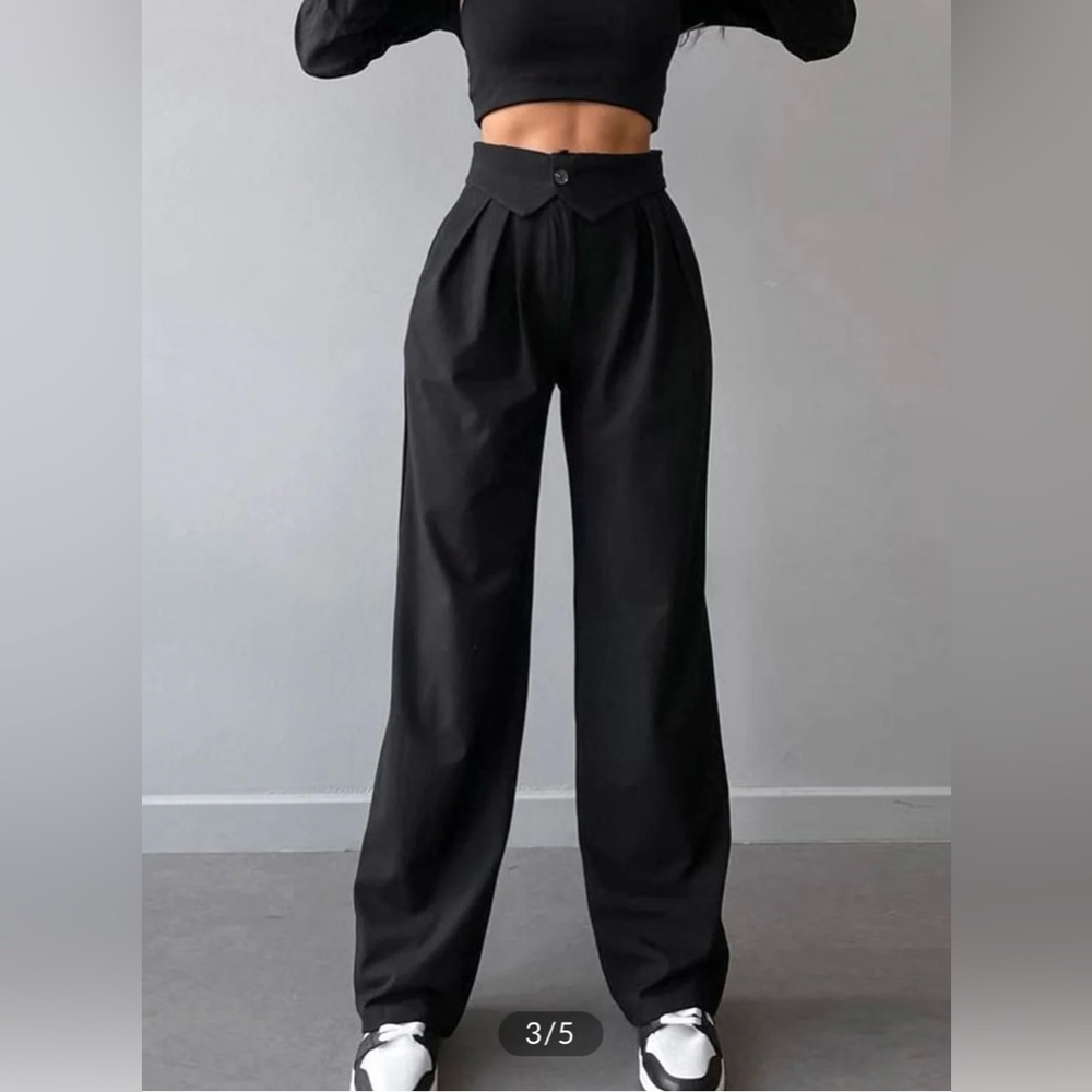 Street wear fold pants